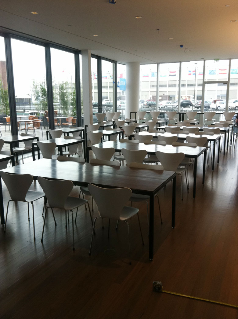 ICA Museum Cafeteria Tables 2
